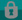 green background padlock